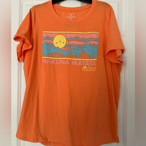 Disney The Lion King Tshirt Size 1X